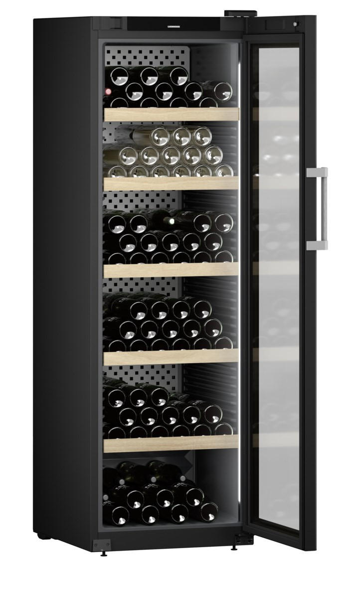 WEINKÜHLSCHRANK WPBLI 5231  - Schwarz, Basics, Holz/Metall (59,7/188,4/76,3cm) - Liebherr