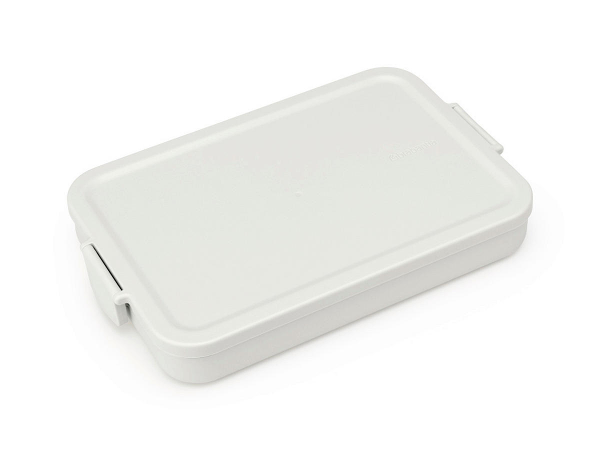 KRABIČKA NA OBĚD  - světle šedá, Basics, plast (25.5/3.7/16.6cm) - Brabantia