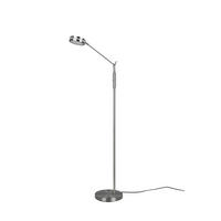 LED-STEHLEUCHTE - Nickelfarben, Basics, Metall (23/133cm) - Trio Leuchten