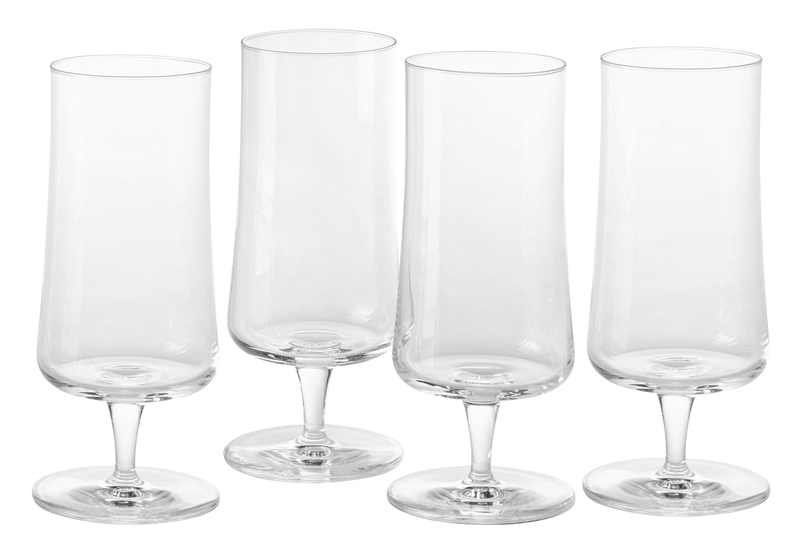 GLASSET Beer Basic 4 delar  - klar, Klassisk, glas (7,600/17,80cm) - Schott Zwiesel