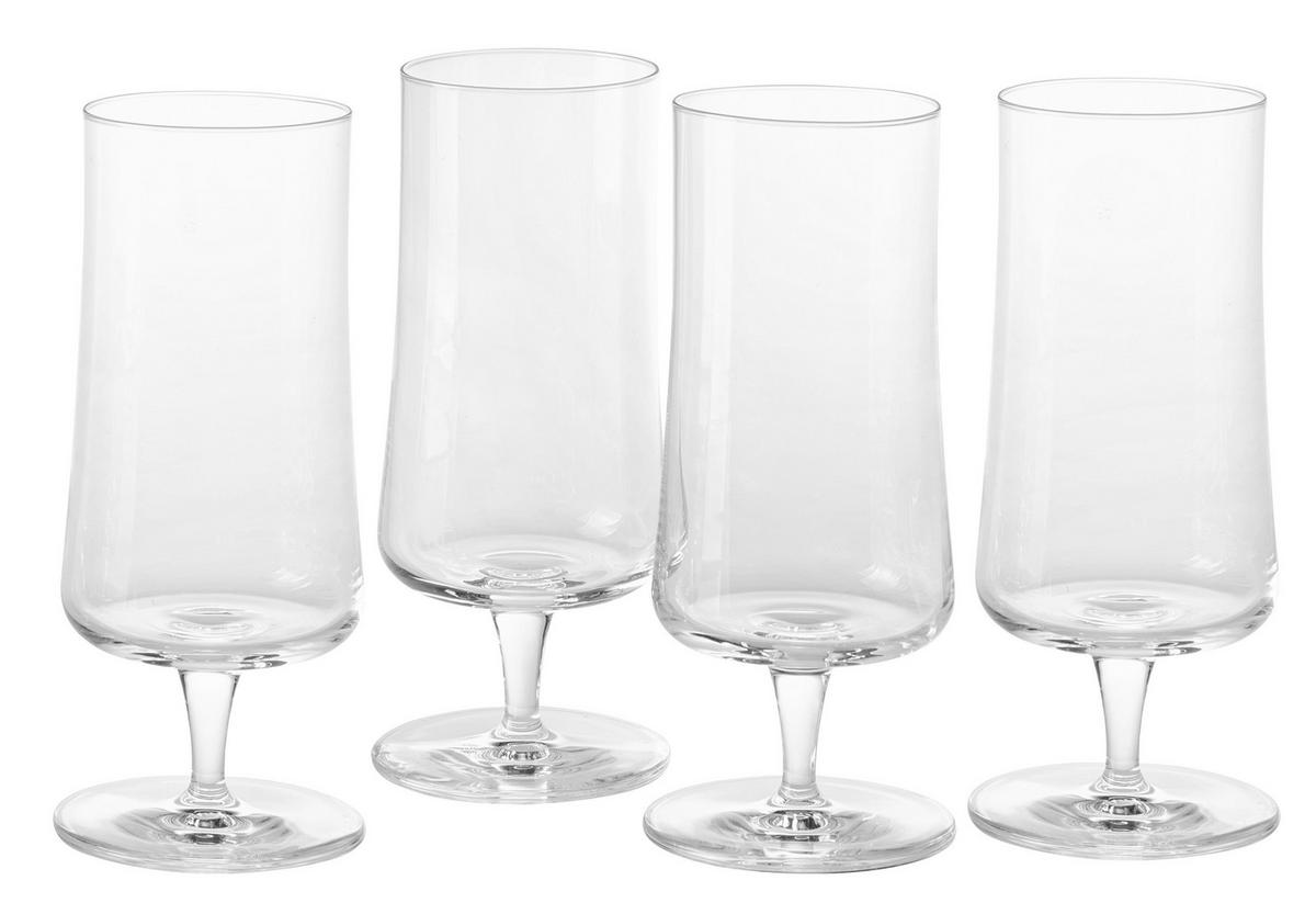 GLASSET Beer Basic 4 delar  - klar, Klassisk, glas (7,600/17,80cm) - Schott Zwiesel