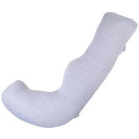 STILLKISSEN Schwangerschafftskissen   - Hellblau, Basics, Textil (20/100/20cm) - Momcozy