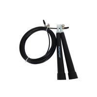 SPRINGSEIL - Schwarz, KONVENTIONELL, Kunststoff/Metall (320/1,5/1,5cm)