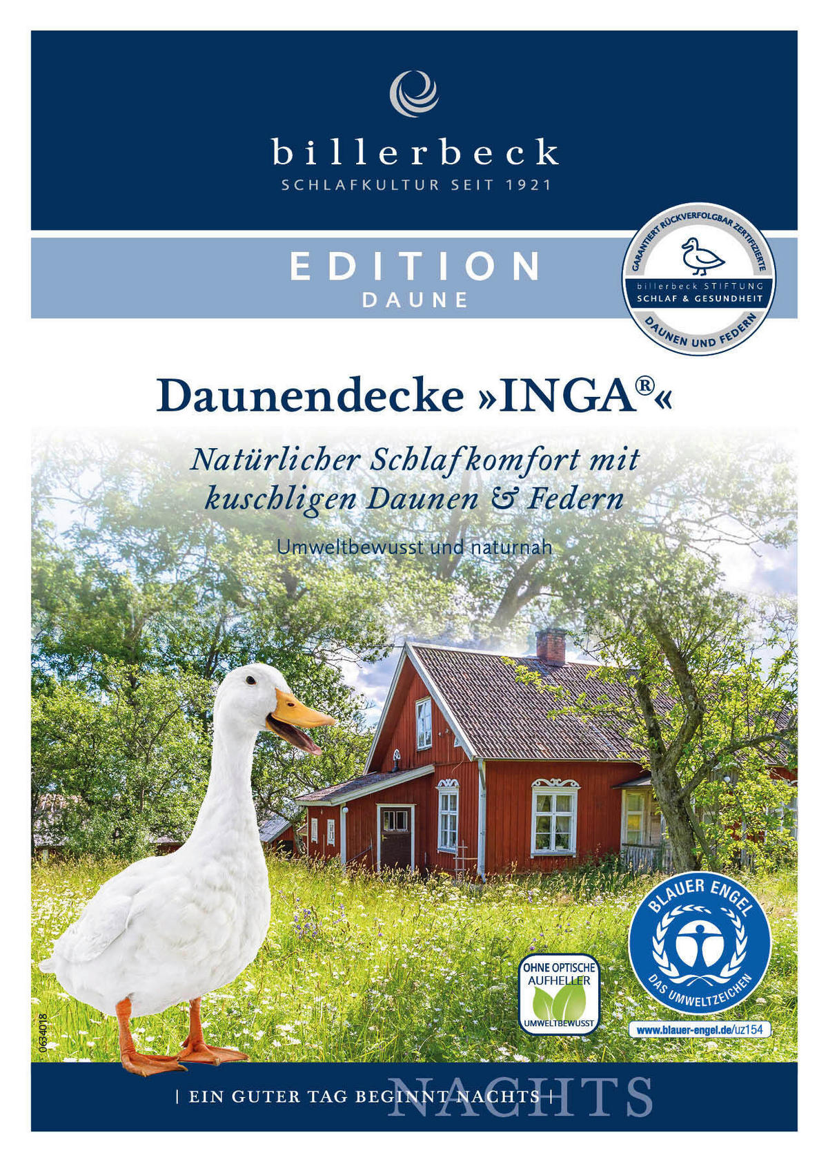 GANZJAHRESDECKE  Inga 135/200 cm  - Weiß, Basics, Textil (135/200cm) - Billerbeck