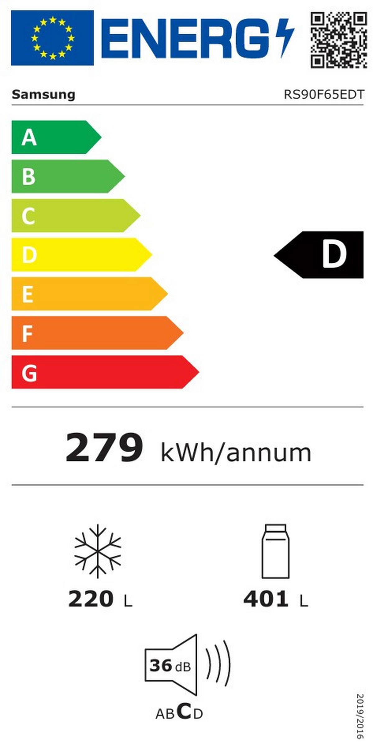 SIDE-BY-SIDE 91,2/178,4/72,6 cm  - Edelstahlfarben, Trend (91,2/178,4/72,6cm) - Samsung