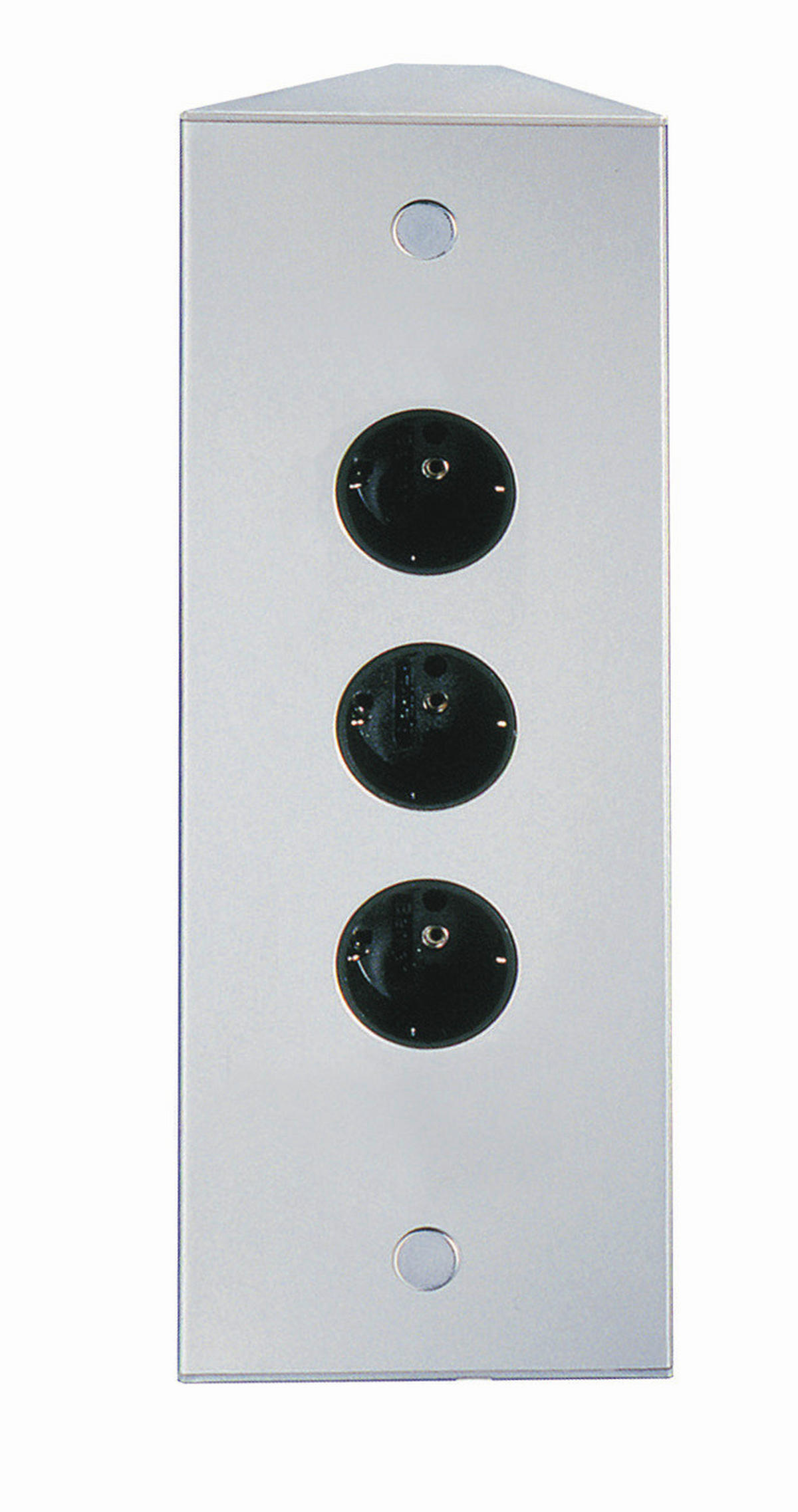 STECKDOSENELEMENT - Edelstahlfarben, Metall (11,5/32/8,3cm) - HKT