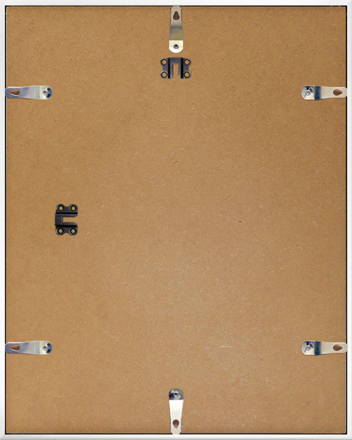BILDERRAHMEN - Weiß Hochglanz, Basics, Papier/Holzwerkstoff (40/50/1,8cm)