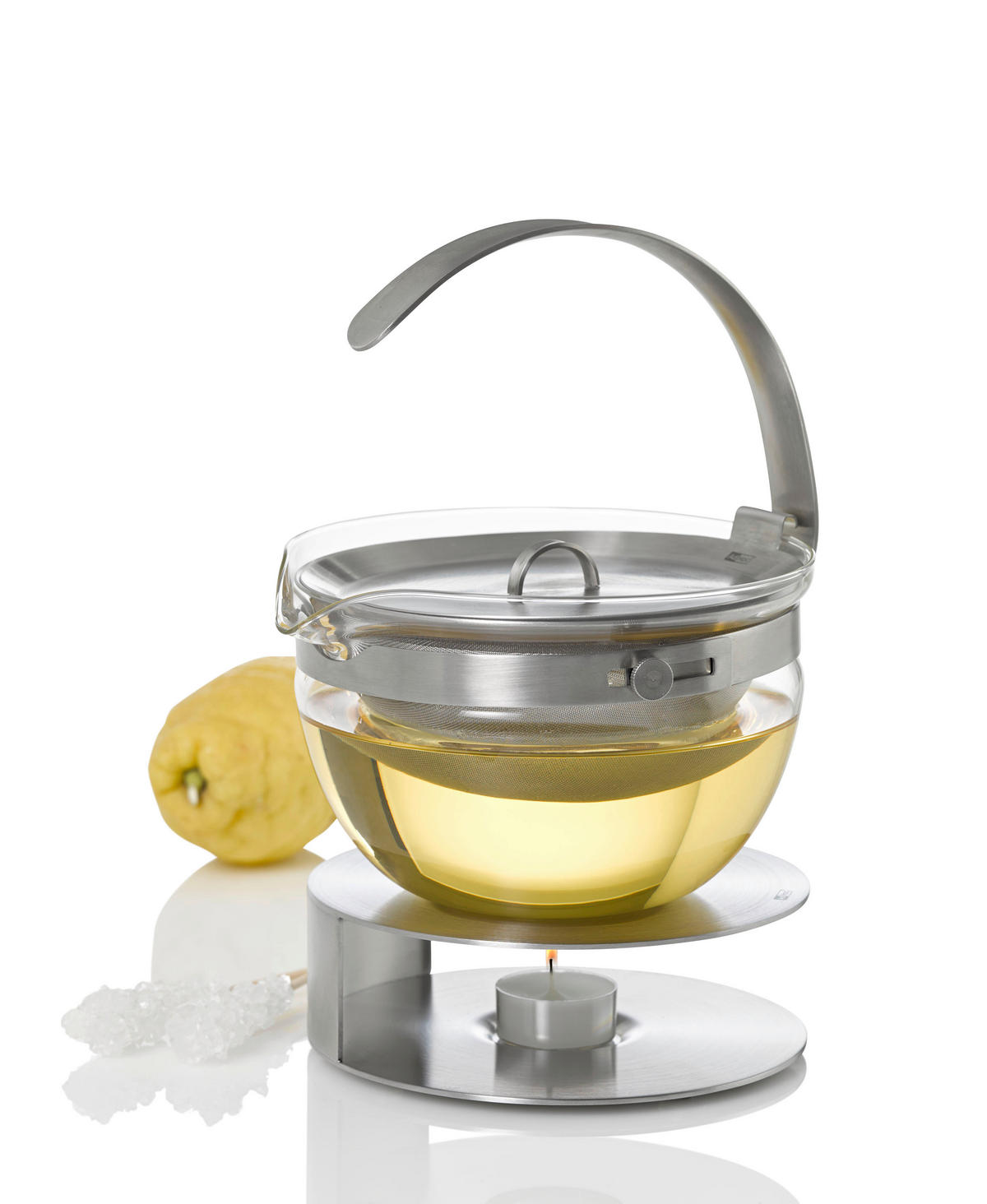 SPEISENWÄRMER UND STÖVCHEN - Edelstahlfarben, Design, Metall (16/5cm) - AdHoc