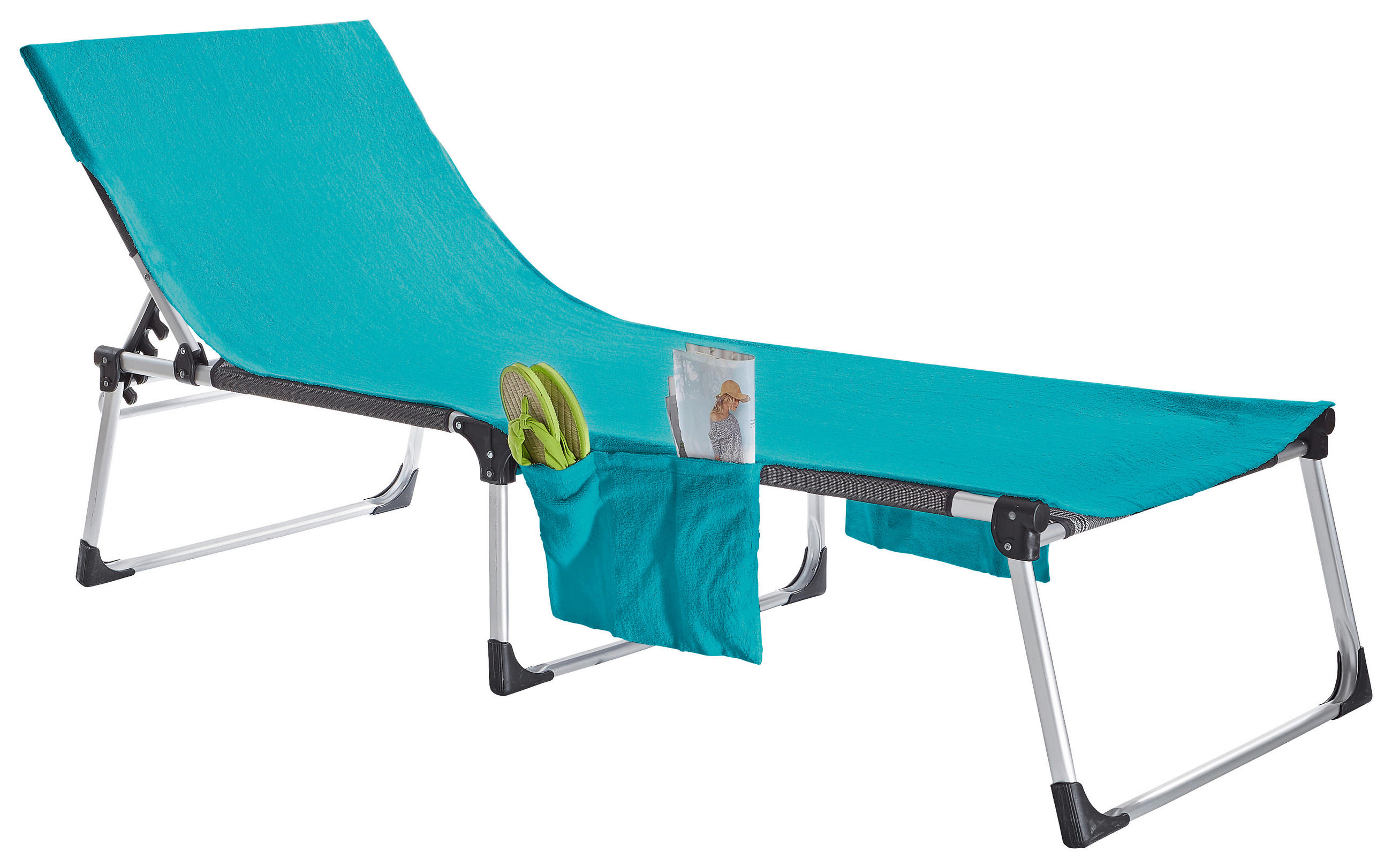 PODLOGA ZA LEŽALJKU 70/200 cm - plava, Konvencionalno, tekstil (70/200cm) - Esposa