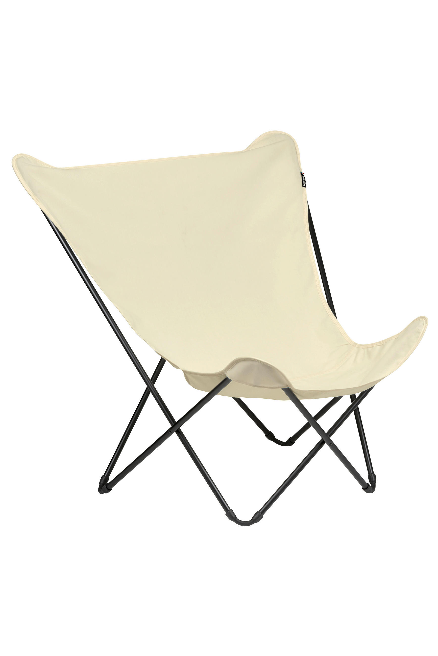 GARTEN-RELAXSESSEL Stahl  - Ecru, Basics, Textil/Metall (87/83/91cm) - Lafuma Mobilier