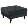 HOCKER Velours Anthrazit  - Anthrazit/Schwarz, Design, Holz/Textil (82/44/82cm) - MID.YOU