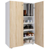SKOSKÅP Lona  i 70/110/39 cm  - vit/Sonoma ek, Design, trämaterial/plast (70/110/39cm) - MID.YOU