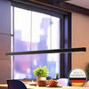 LED-HÄNGELEUCHTE 650 118/1,5/3,5 cm   - Schwarz, Design, Metall (118/1,5/3,5cm) - Ambiente