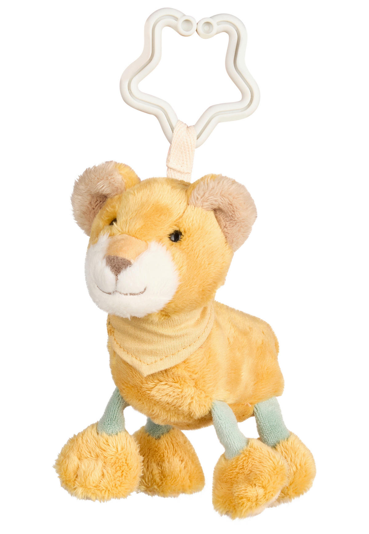 SPIELTIER Löwe Leo  - Hellgelb, Basics, Textil (14/15/6cm) - Sterntaler