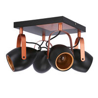 TAKSPOTLIGHT 32/32/23 cm   - svart, Design, metall (32/32/23cm)
