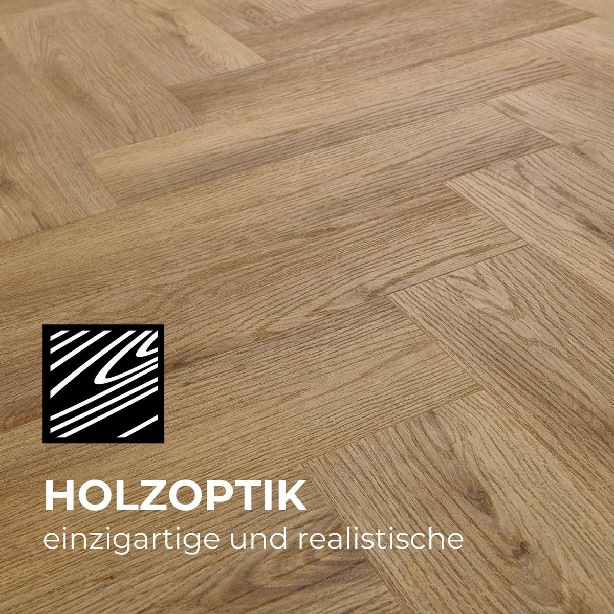 VINYLBODEN Fischgrät Garda  per  m² - Design, Kunststoff (59,2/14,8/0,45cm) - Venda