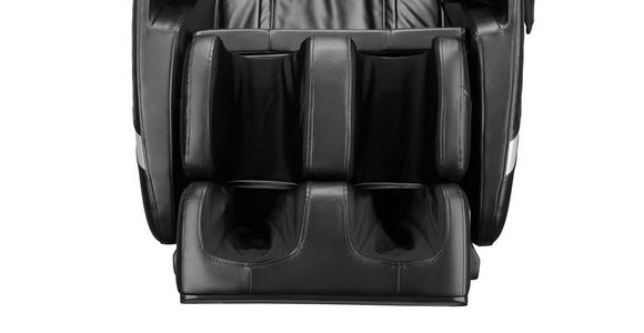 MASSAGESESSEL in Lederlook Schwarz  - Schwarz, Design, Textil (77,5/110/140cm) - Cantus