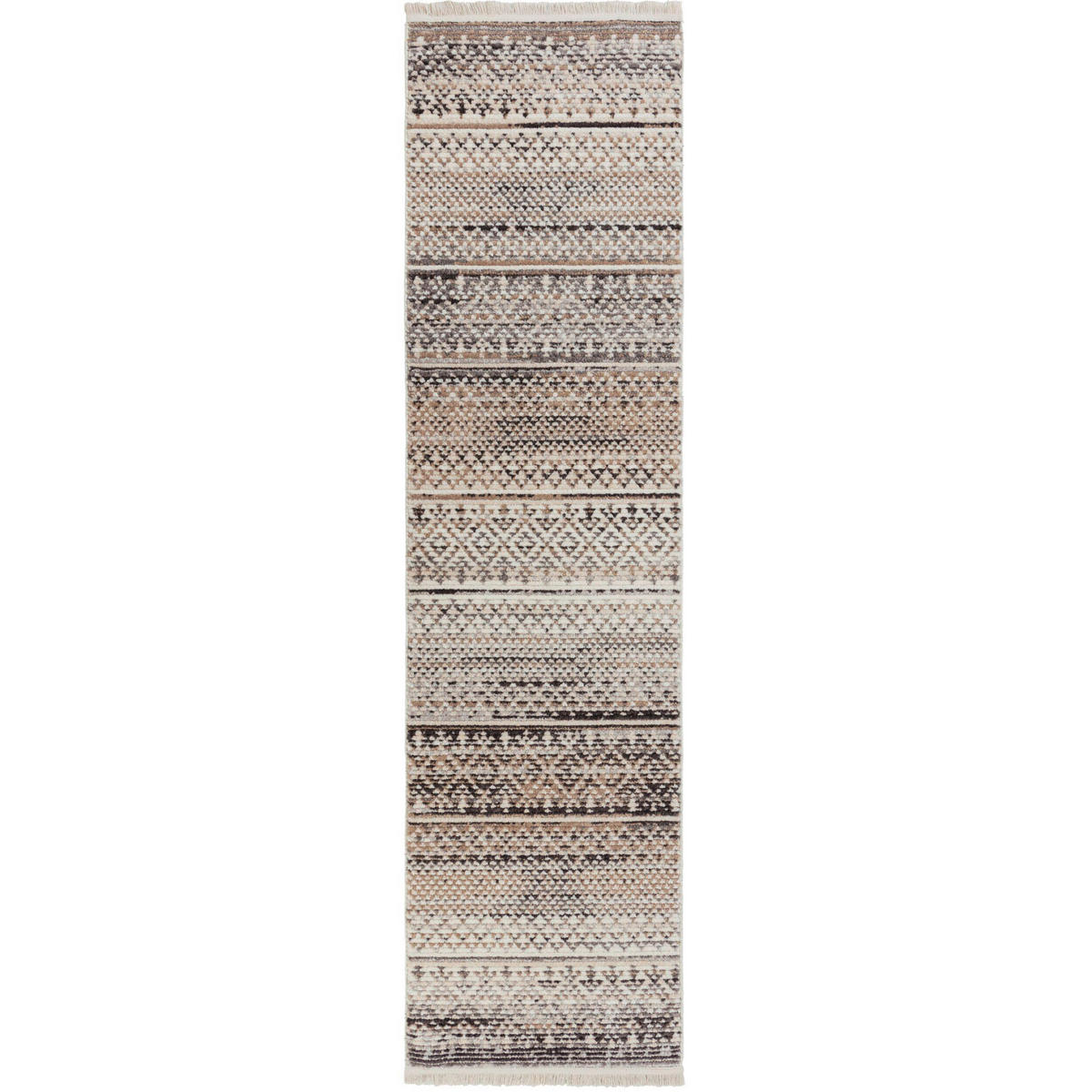 LÄUFER Santiago  - Beige, Basics, Textil (60/230cm) - Xora