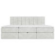 FAMILIENBETT - Creme/Schwarz, Design, Holzwerkstoff/Kunststoff (270/200cm) - Esposa