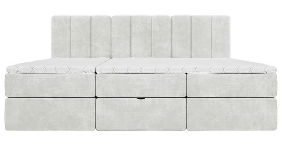 FAMILIENBETT - Creme/Schwarz, Design, Holzwerkstoff/Kunststoff (270/200cm) - Esposa