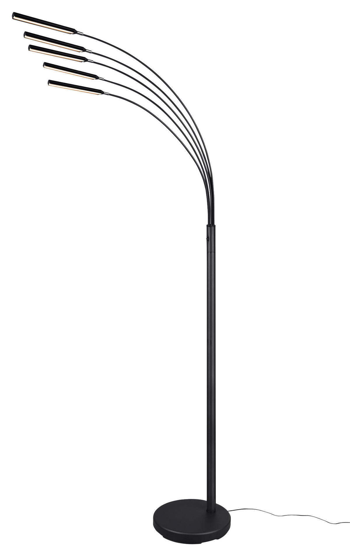 BOGENLEUCHTE - Schwarz, Basics, Metall (196cm)