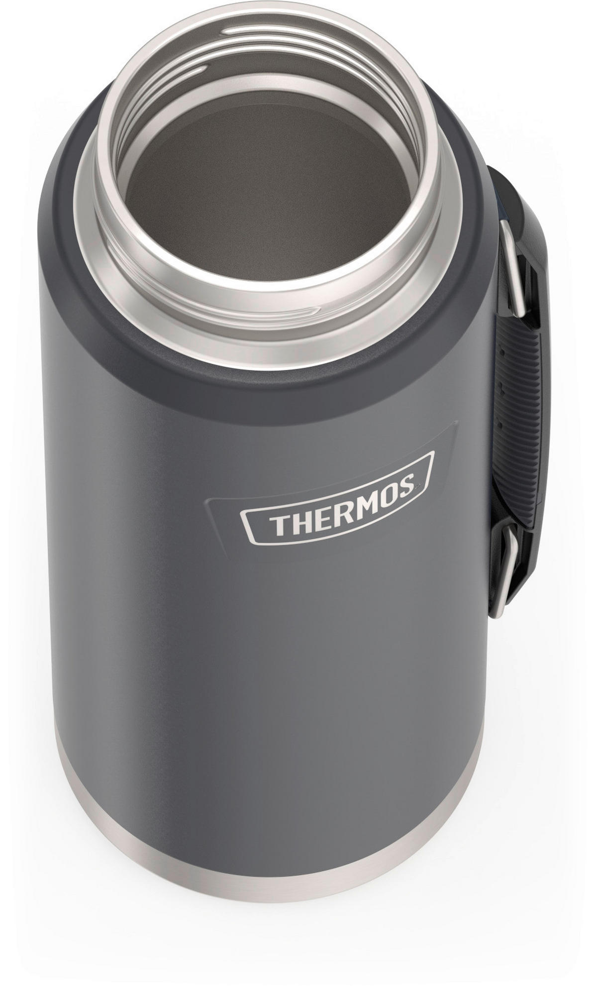 ISOLIERFLASCHE ICON 1,2 L  - Dunkelgrau, Basics, Metall (1,2l) - Thermos