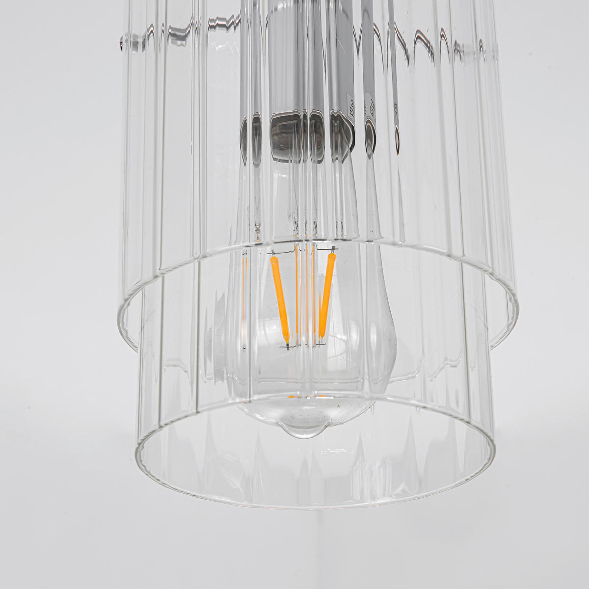 HÄNGELEUCHTE 14/120 cm    - Transparent, Basics, Glas (14/120cm)