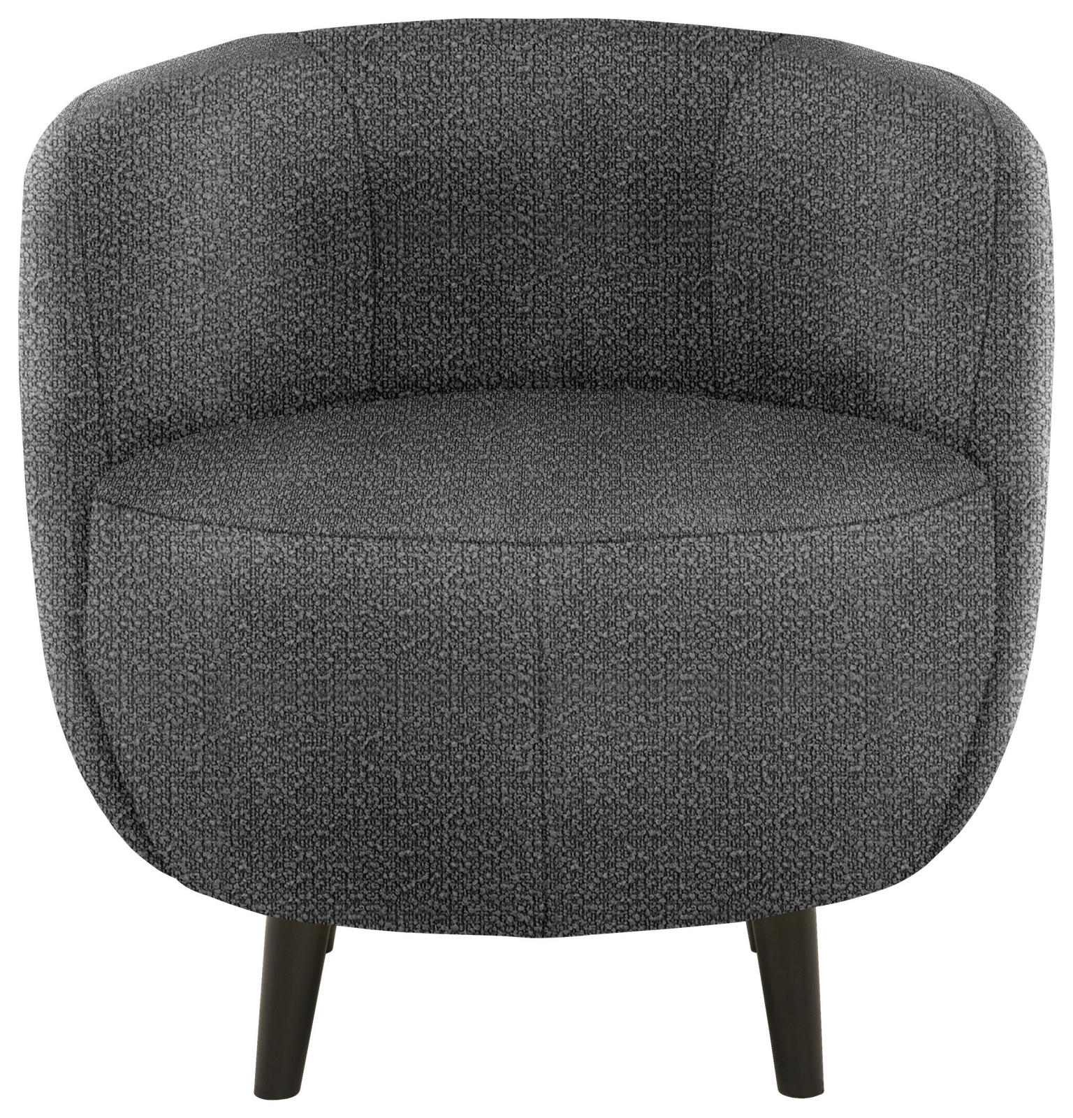 SESSEL Webstoff Grau - elegantes Design
