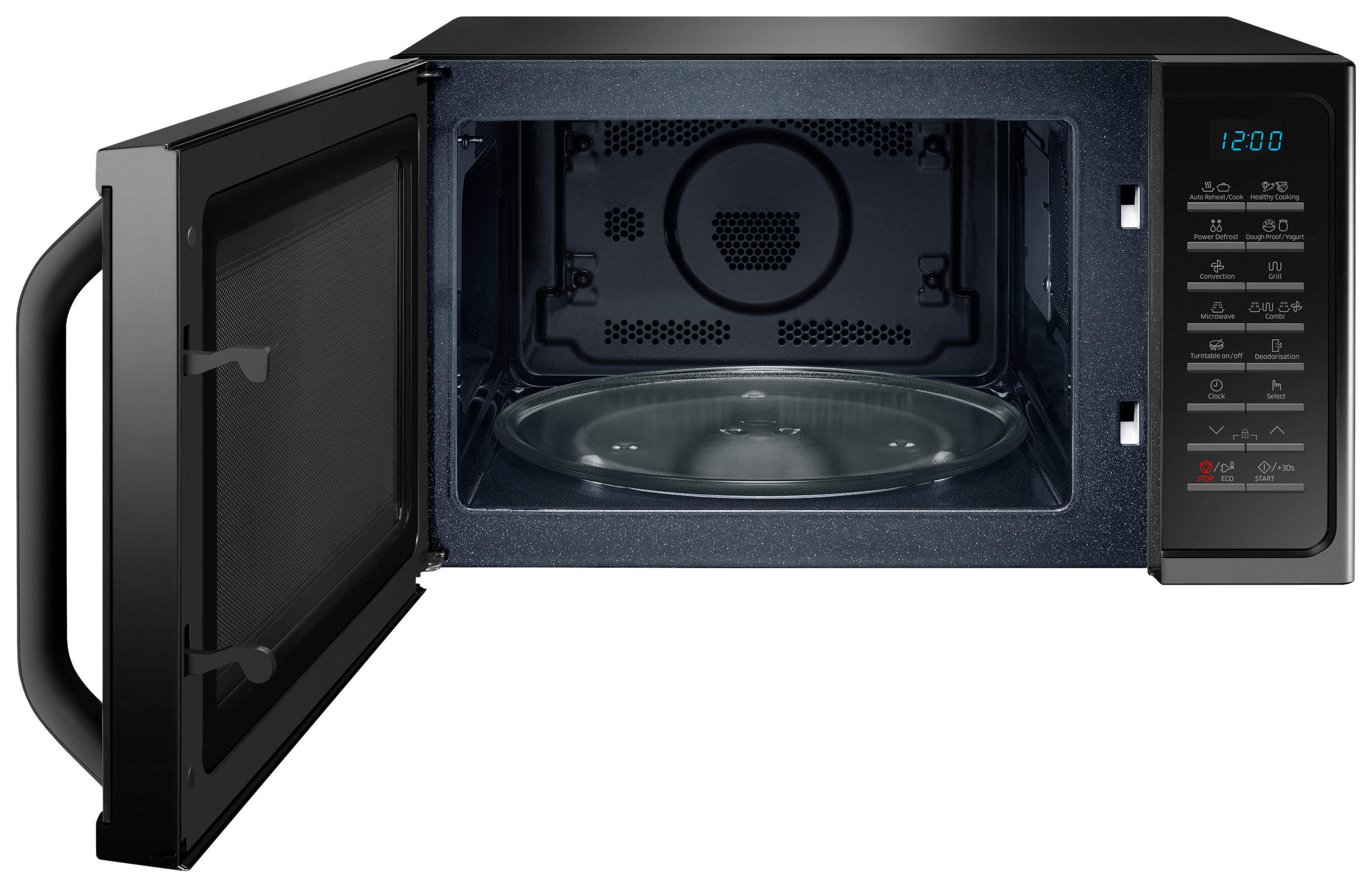 MIKROWELLE MC28H5015AK/EG  - Schwarz, KONVENTIONELL, Glas/Kunststoff (51,7/31/47,5cm) - Samsung