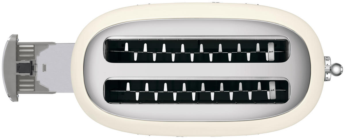TOASTER  - Creme, Basics, Metall (39,4/21,5/20,8cm) - SMEG