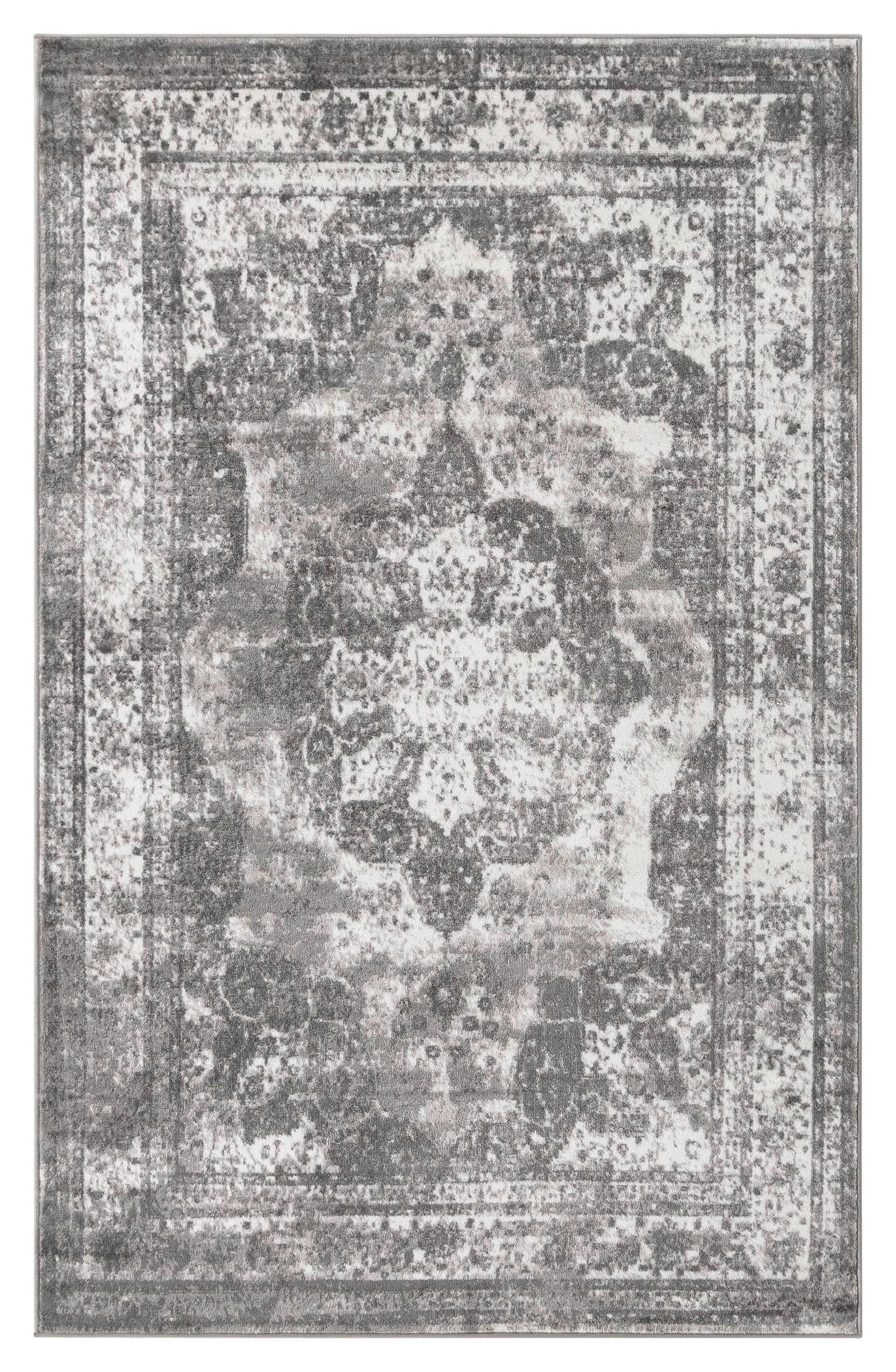 WEBTEPPICH  150/245 cm  Grau   - Grau, Basics, Textil (150/245cm)