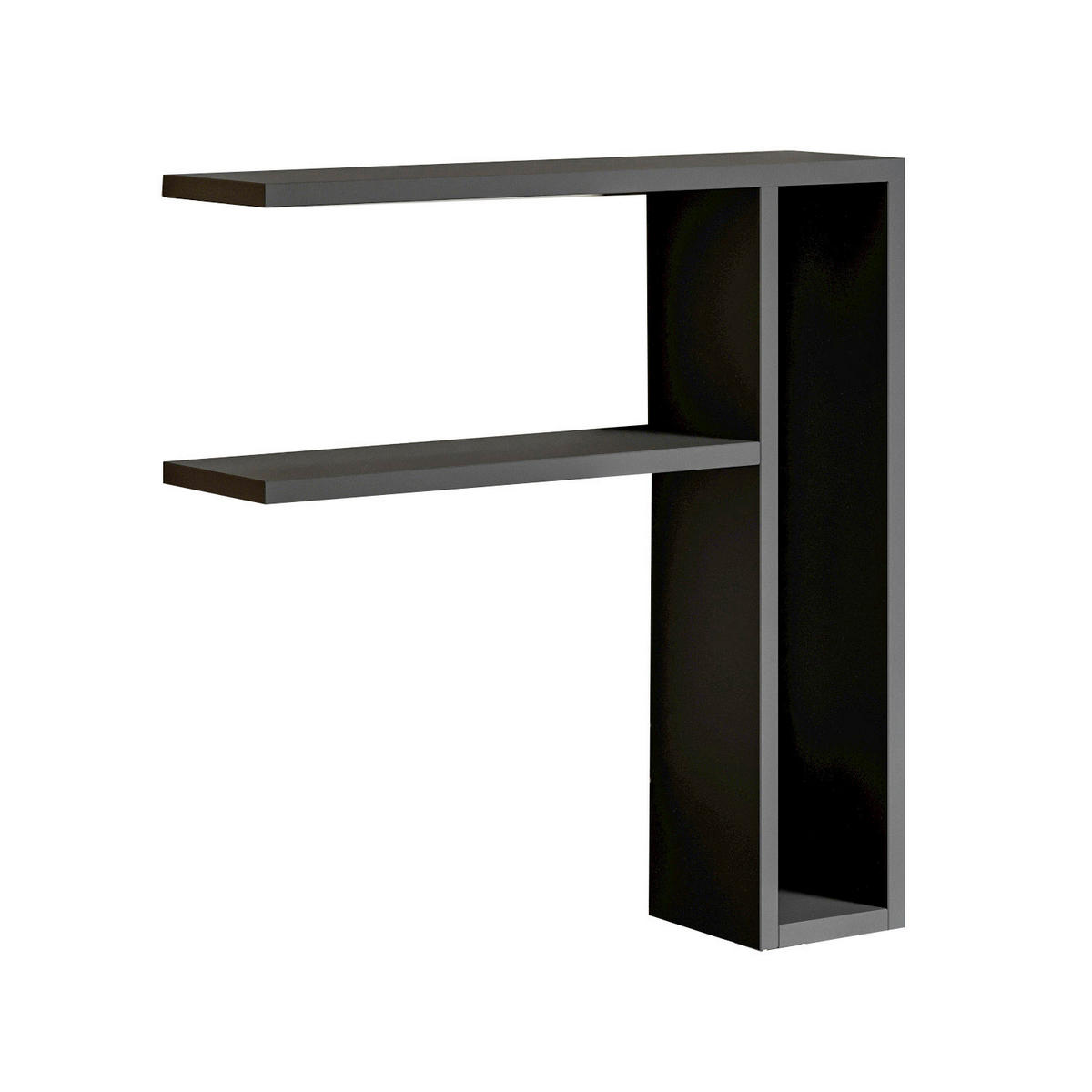 VÄGGHYLLPLAN 60/62/15 cm  - antracit, Design, trämaterial (60/62/15cm) - Livetastic