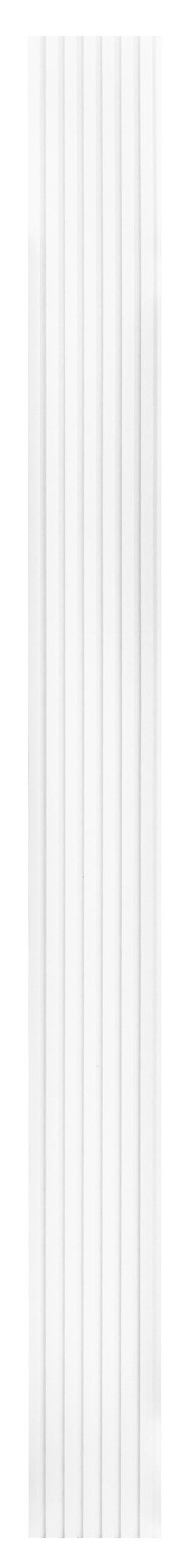 AKUSTIKPANEEL  - Weiß, Basics, Kunststoff (20/240/1,8cm)