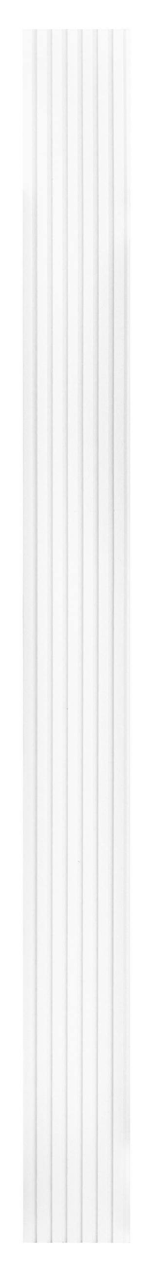 AKUSTIKPANEEL  - Weiß, Basics, Kunststoff (20/240/1,8cm)