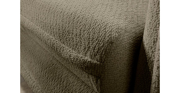 SCHLAFSOFA Struktur Olivgrün Zierkissen, Rückenkissen, Bettkasten, Schlaffunktion, Rücken echt, Liegefläche im Originalstoff  - Schwarz/Olivgrün, KONVENTIONELL, Kunststoff/Textil (237/94/117cm) - Carryhome