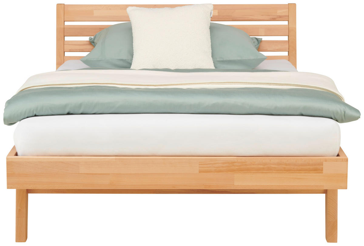 ÁGY 120/200 cm  geszt bükk  - geszt bükk, Modern, fa (120/200cm) - MID.YOU