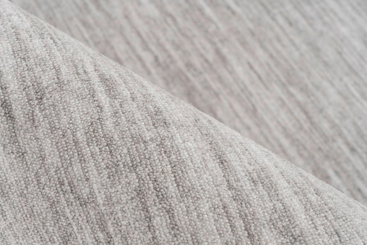 FLACHWEBETEPPICH 160/230 cm Silberfarben rechteckig  - Silberfarben, Basics, Textil (160/230cm) - Kayoom