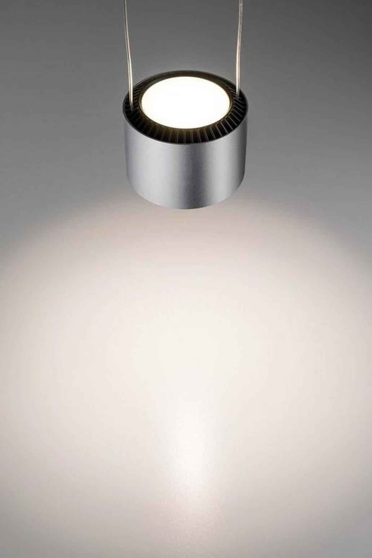 URAIL SCHIENENSYST.-PENDEL Urail 9,8/8,5 cm   - Chromfarben/Schwarz, Basics, Kunststoff/Metall (9,8/8,5cm) - Paulmann