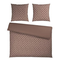 WENDEBETTWÄSCHE SNAKO Satin 200/200 cm  - Taupe, Design, Textil (200/200cm) - Dieter Knoll