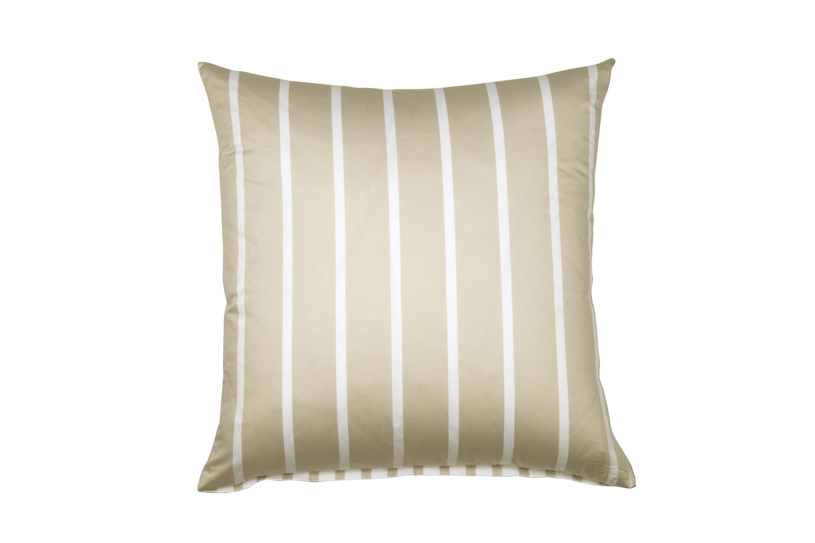 KISSENHÜLLE GENTANO 40/40 cm - Naturfarben/Weiß, Design, Textil (40/40cm) - Janine
