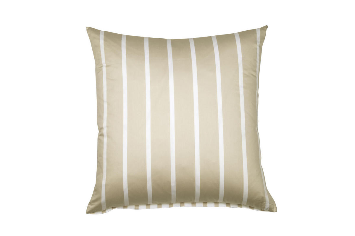 KISSENHÜLLE GENTANO 40/40 cm  - Naturfarben/Weiß, Design, Textil (40/40cm) - Janine