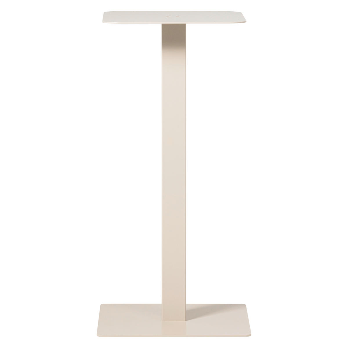 TISCHGESTELL 50/50/105 cm  Metall Grau  - Grau, MODERN, Metall (50/50/105cm) - Livetastic