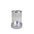 WINDLICHT - Klar/Silberfarben, Design, Glas/Metall (14,5/20cm) - Ambia Home WINDLICHT - Klar/Silberfarben, Design, Glas/Metall (14,5/20cm) - Ambia Home