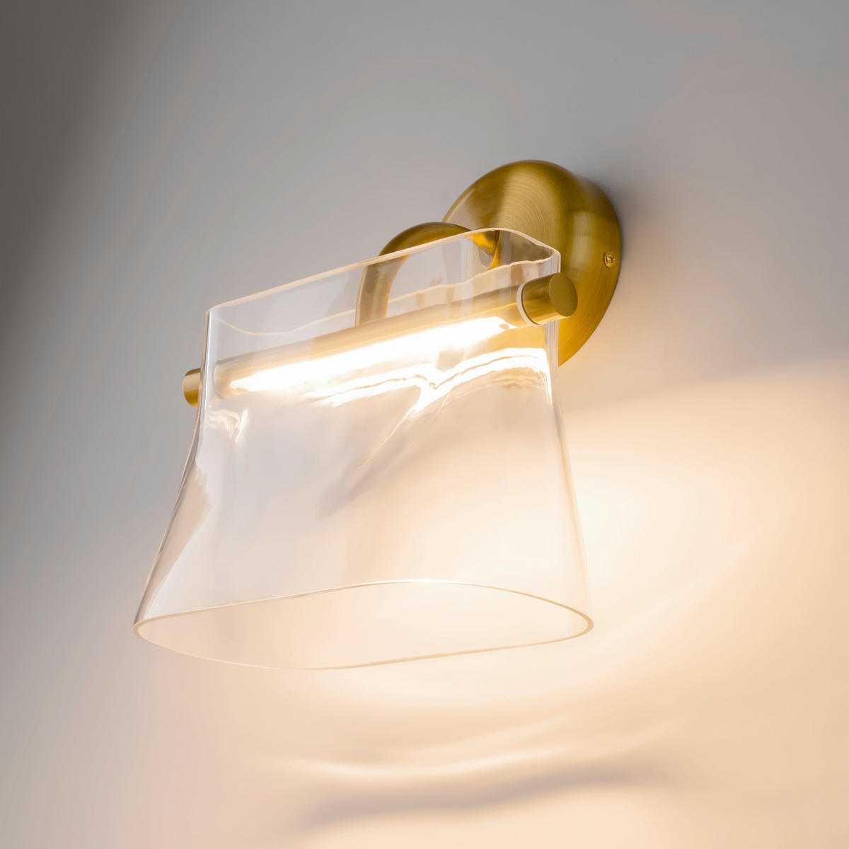 WANDLEUCHTE Cabaret 17.5/27/23 cm  - Messingfarben, Design, Metall (17.5/27/23cm) - MAYTONI