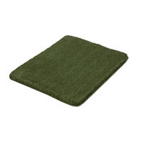 FÜRDŐSZOBASZŐNYEG  55/65 cm  jadezöld   - jadezöld, Basics, műanyag/textil (55/65cm) - Kleine Wolke