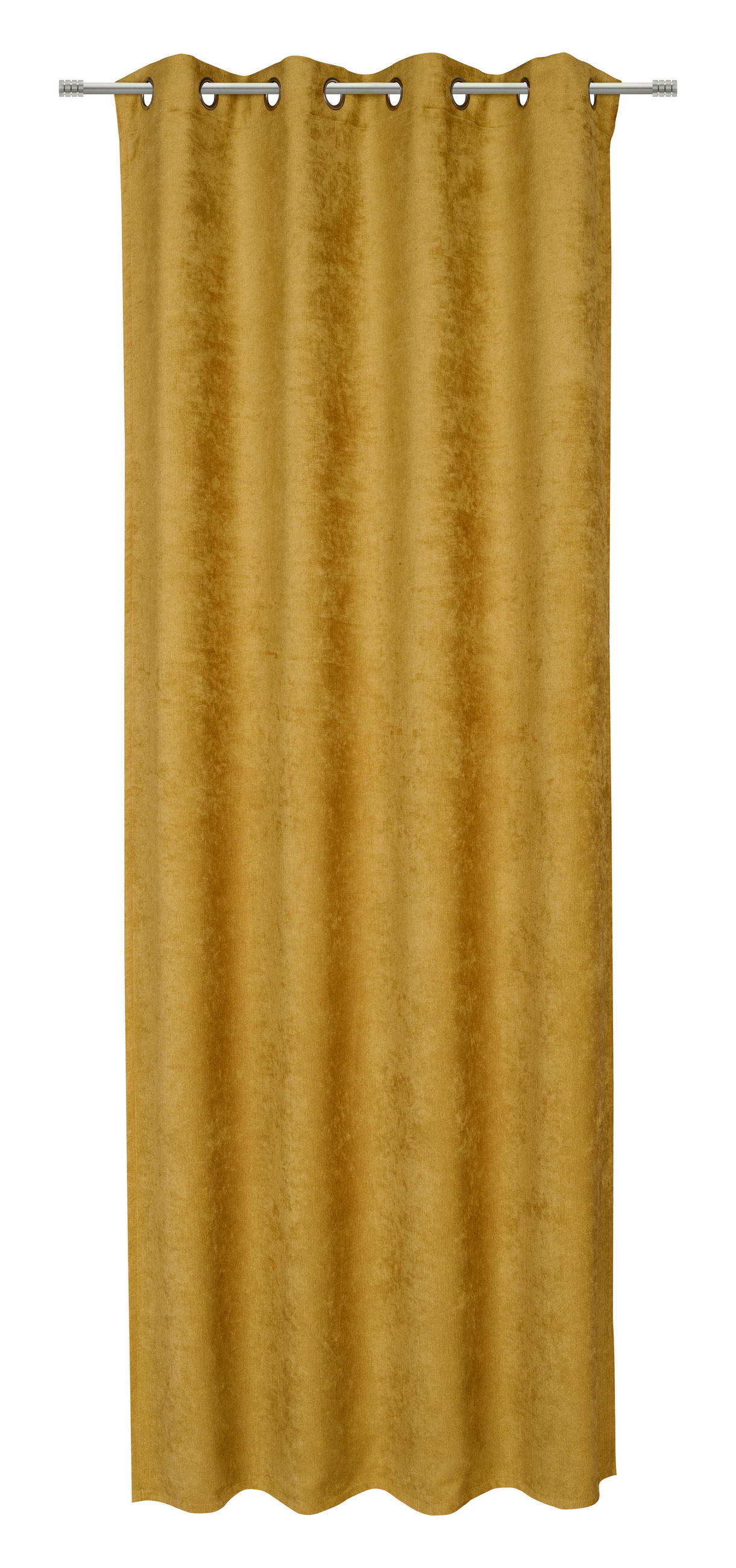 ZÁVĚS S OČKY, neprůsvitné, 140/260 cm - Basics, textil (140/260cm) - Esposa