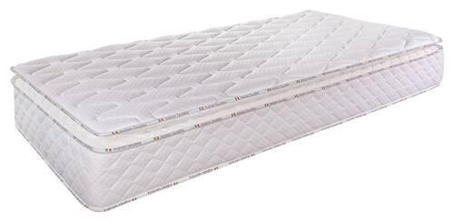 SALTEA CU ARCURI ÎMPACHETATE  - alb, Basics, textil (90/200cm)