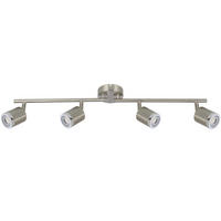 STRAHLER 67/9/16,8 cm   - Nickelfarben, Design, Kunststoff/Metall (67/9/16,8cm) - Xora
