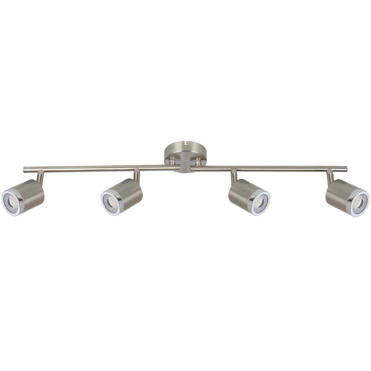 STRAHLER 67/9/16,8 cm   - Nickelfarben, Design, Kunststoff/Metall (67/9/16,8cm) - Xora