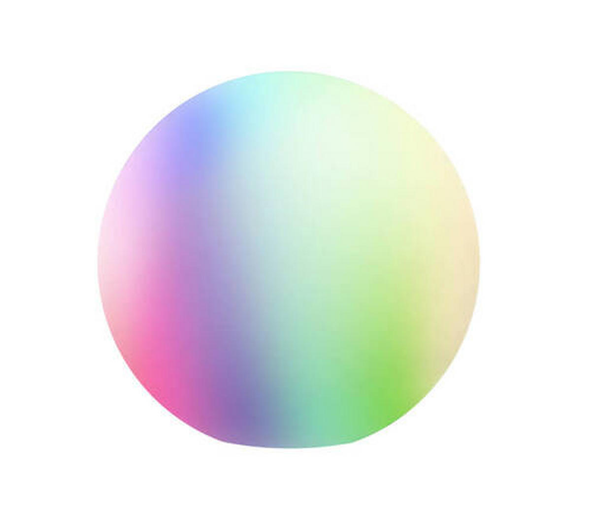 AUßENKUGELLEUCHTE TINT 30 cm  - Weiß, Basics, Kunststoff (30cm) - Tint